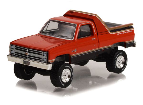 GREEN30365 - CHEVROLET K-10 Scottsdale 4x4 1984 SNO CHASER in blister - 1