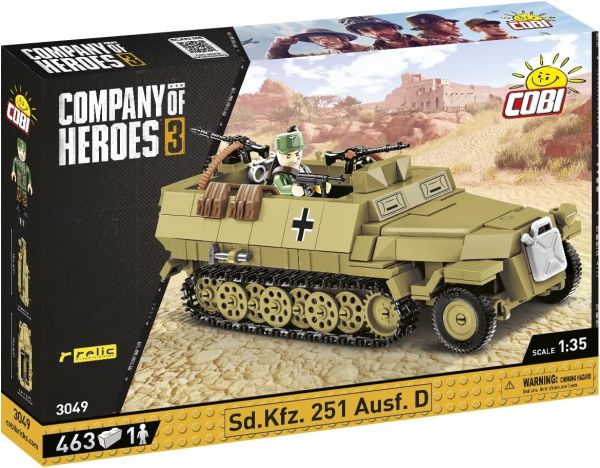 COB3049 - Char SD. KFZ. 251 Ausf.D - 463 Pezzi - 1