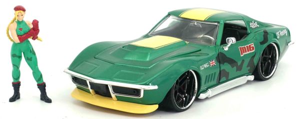 JAD30837 - CHEVROLET Corvette Stingray 1969 con figurina CAMMY - 1