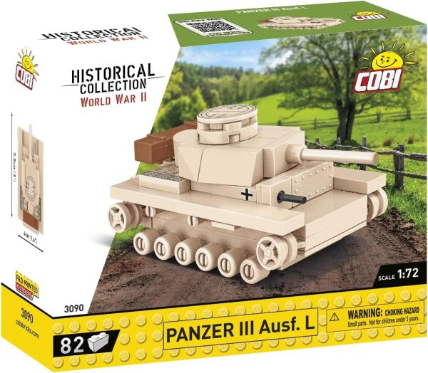 COB3090 - Carro armato PANZER III Ausf.L - 82 Pezzi - 1