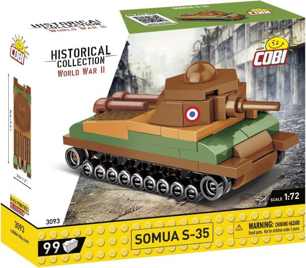 COB3093 - Carro armato SOMUA S-35 - 99 pezzi - 1