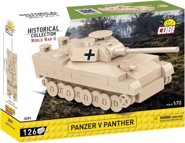 COB3099 - Carro armato PANZER V PANTHER - 126 Pezzi - 1