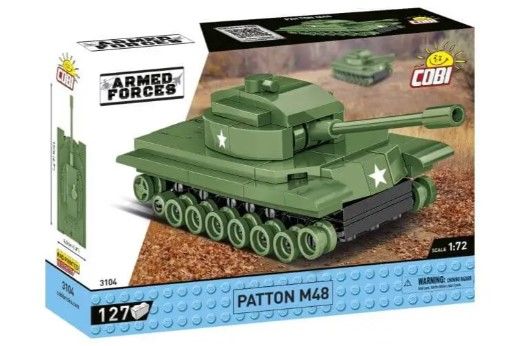 COB3104 - Carro armato PATTON M48 - 127 pezzi - 1