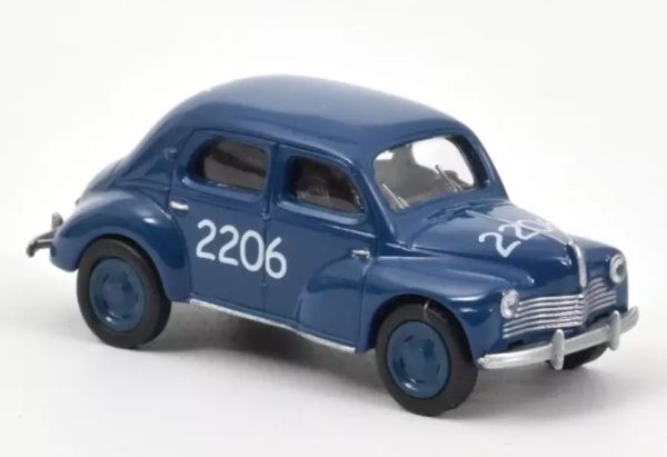 NOREV310937 - RENAULT 4CV 1954 Racing #2206 Blu - 1