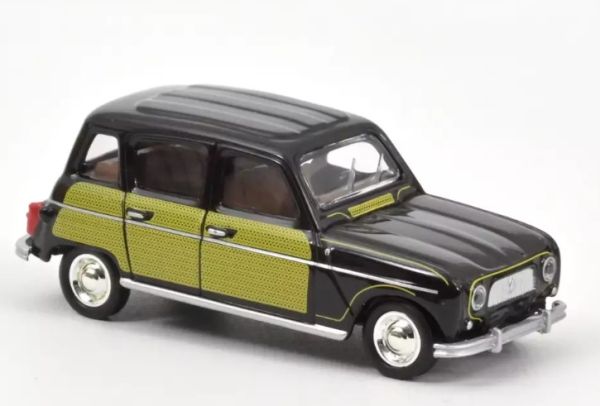 NOREV310938 - RENAULT 4 Parisienne 1963 Nero e giallo - 1