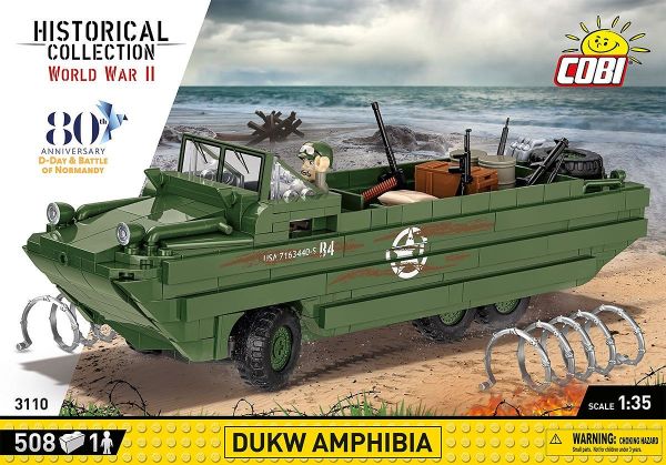 COB3110 - DUKW Anfibio - 80° Anniversario D-Day - 508 pezzi - 1