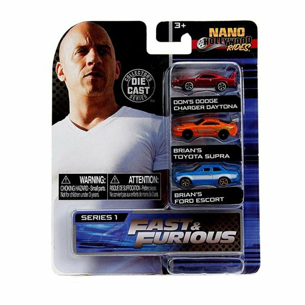 JAD31124 - Nano 3 coches FAST & FURIOUS serie 1 - 1