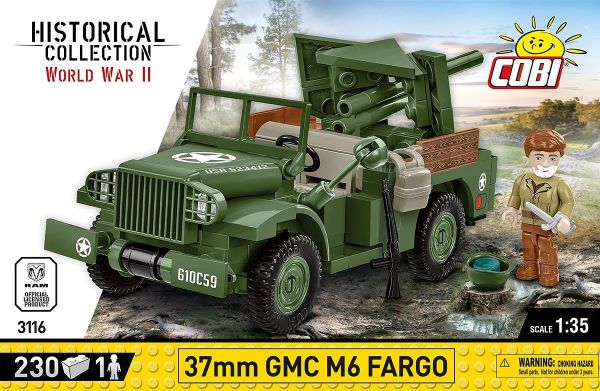 COB3116 - DODGE WC-55 GMC M6 Fargo 37mm - 230 Pezzi - 1