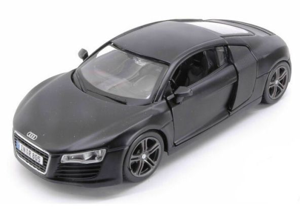 MST31281MZW - AUDI R8 nero opaco - 1