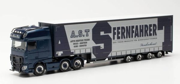 HER314381 - DAF XF SSC Euro 6x4 con rimorchio ribaltabile 4 assi A.S.T./FERNFAHRER - 1