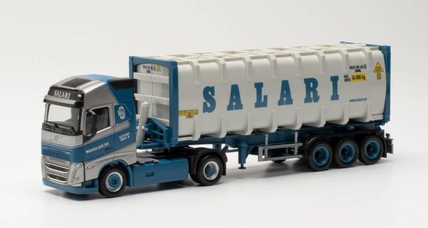 HER314718 - VOLVO FH 4X2 con rimorchio per container a 3 assi SALARI - 1