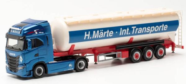 HER314862 - IVECO S-way 4X2 semirimorchio silo 3 assi MARTE - 1