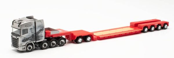 HER315159 - SCANIA CS 20 HD 8x4 con letto ribassato a 6 assi ESSER HEAVY TRANSPORT - 1