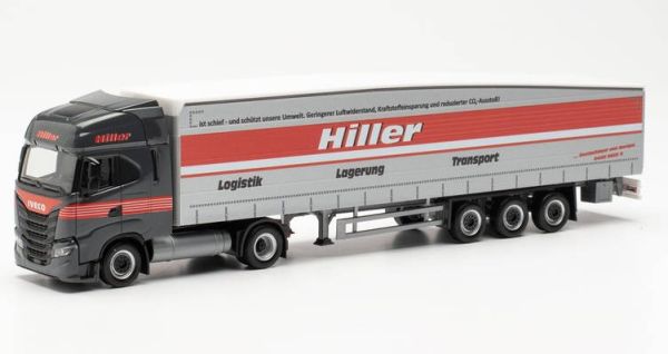 HER315548 - IVECO S-WAY 4x2 semirimorchio 3 assi HILLER LOGISTIK - 1