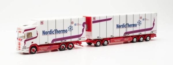 HER315500 - SCANIA CR 20 HD 6x2 con rimorchio a 5 assi SALONEN NORDIC THERMO - 1