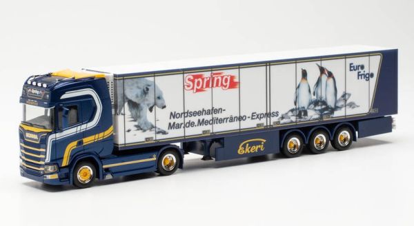 HER315586 - SCANIA CS 20 HD 4x2 con semirimorchio a 3 assi MOLLA - 1