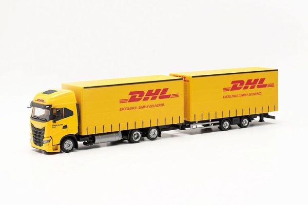 HER315890 - Autocarro con rimorchio DHL - IVECO S-Way LNG Porteur 6x2 - 1