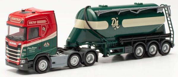 HER316293 - SCANIA 6x2 CS 20 HD con cisterna 3 assi PREBEN HANSEN rosso - 1