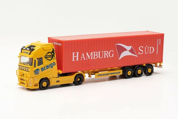 HER316347 - Camion container ACARGO con container HAMBURG SUD - VOLVO FH Gl. XL 4x2 - 1