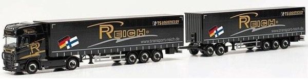 HER316422 - SCANIA CS 20 HD 4x2 con Dolly e 2 rimorchi a 3 assi PHILIPP REICH - 1