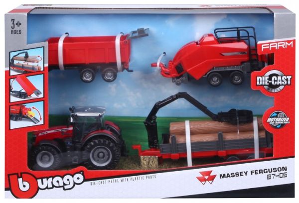 BUR31668MF - Trattore con accessori - MASSEY FERGUSON 8740S  - 1