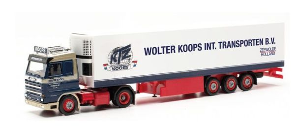 HER316736 - SCANIA 143 4x2 con rimorchio a 3 assi WOLTER KOOPS - 1