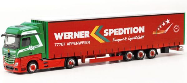 HER317214 - MERCEDES-BENZ Actros 4x2 con rimorchio 3 assi WERNER - 1