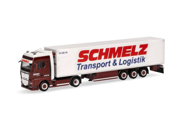 HER317351 - MAN TGX GX 4x2 con rimorchio a 3 assi SCHMELZ KASSEL - 1