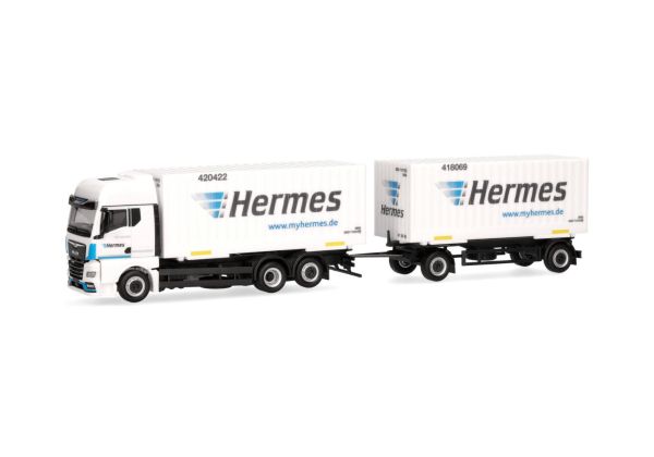 HER317658 - MAN TGX GX 6x2 con rimorchio 1+1 assi HERMES - 1