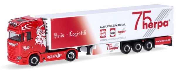 HER317733 - SCANIA CS 20 HD 4x2 con rimorchio a 3 assi HEIDE LOGISTIK - 1