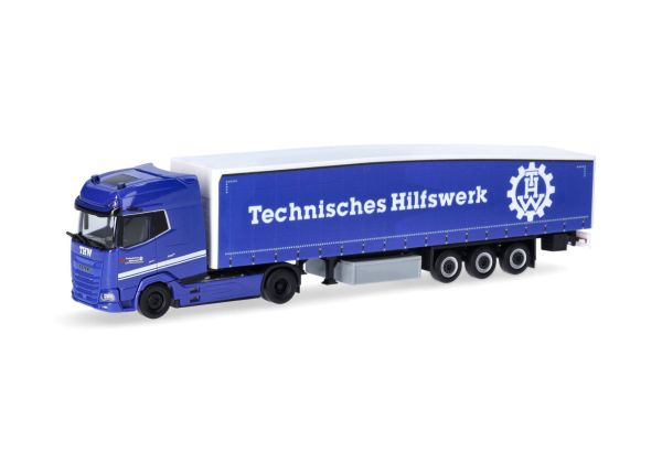 HER317764 - DAF XG 4x2 con rimorchio a 3 assi HILFSWERK - 1