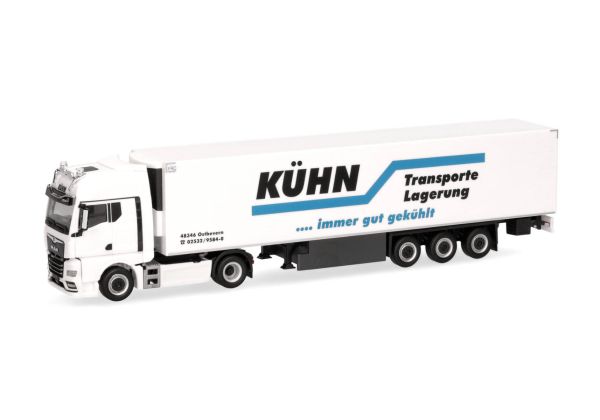 HER318020 - MAN TGX GX 4x2 con rimorchio refrigerato a 3 assi KUHN - 1