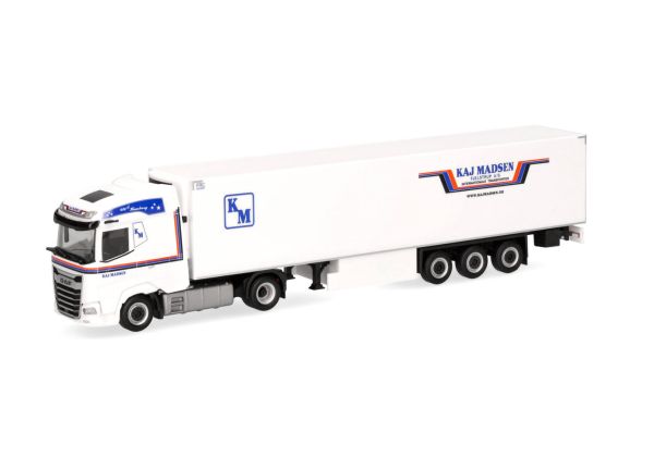 HER318037 - DAF XG 4x2 con rimorchio refrigerato a 3 assi KAJ MADSEN - 1