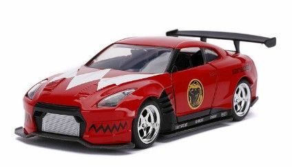 JAD31827 - NISSAN GT-R (R35) POWER RANGER Rosso - 1