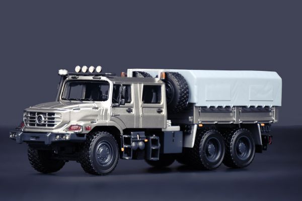 IMC32-0129 - Camioncino MERCEDES-BENZ Zetros 6x6 a doppia cabina - Edizione limitata a 200 esemplari. - 1