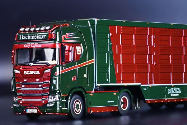 IMC32-0182 - SCANIA SERIE S HIGHROOF 4x2 con rimorchio a 3 assi HACHMEISTER - 1