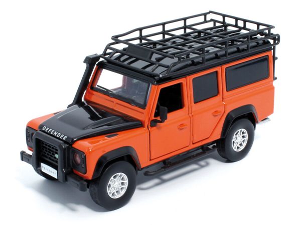 TAY32105010 - LAND ROVER defender 110 Arancione con luci e suoni - 1