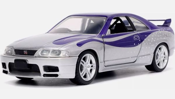 JAD32587 - NISSAN Skyline GT-R - TOKYO Drift 1995 Argento FAST and FURIOUS - 1