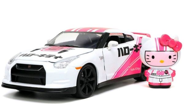 JAD33724 - NISSAN GT-R R35 con statuetta HELLO KITTY 2009 - 1