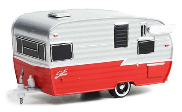 GREEN34120-F - Caravan Shasta Airflyte 1962 della serie HITCHED Homes in blister - 1