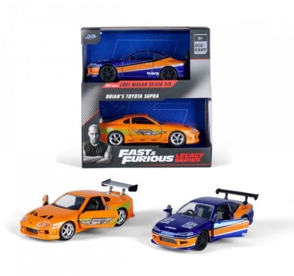 JAD34254 - TOYOTA Supra e NISSAN Silvia 515 Fast & Furious - 1