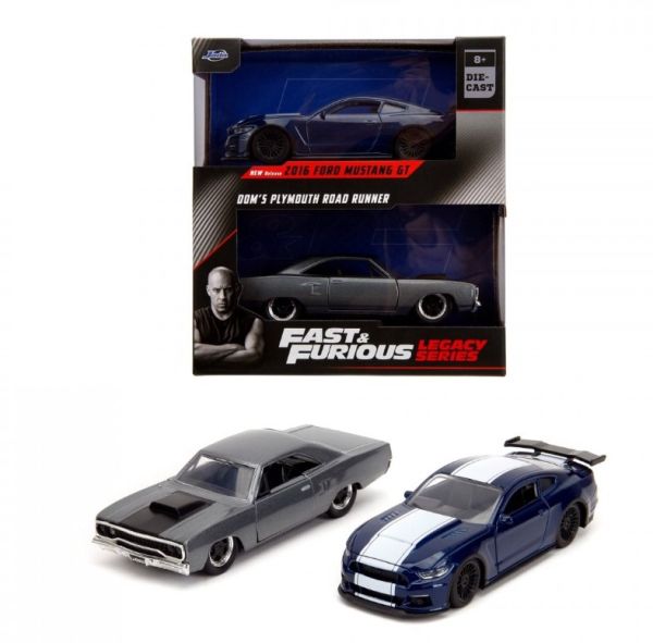 JAD34255 - FORD Mustang GT e PLYMOUTH Road runner Fast & Furious - 1