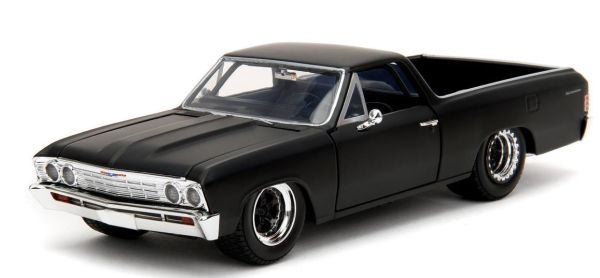 JAD34413 - CHEVROLET el Camino 1967 nero FAST & FURIOUS - 1