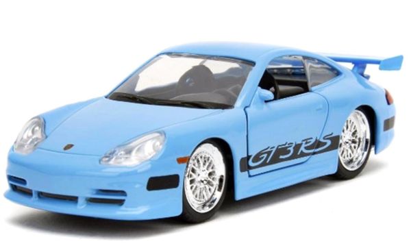 JAD34442 - PORSCHE 911 GT3 RS 996 blu VELOCE e FURIOSA - 1