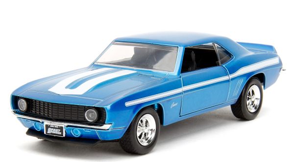 JAD34443 - CHEVROLET Camaro 1969 blu FAST & FURIOUS - 1