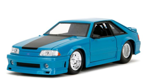 JAD34922 - FORD Mustang GT 1989 Blu FAST & FURIOUS X - 1