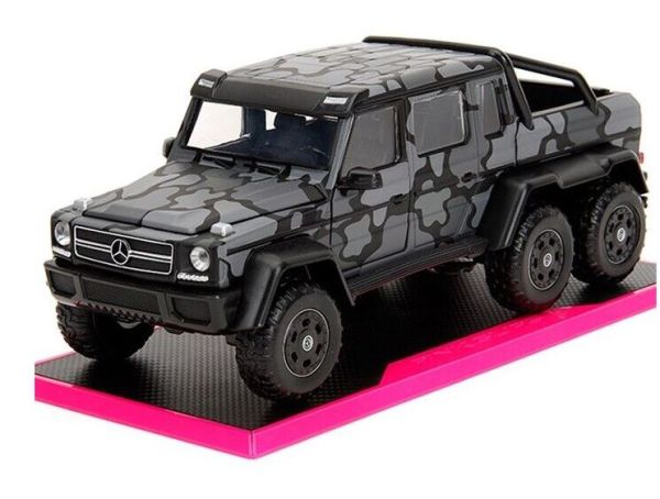 JAD35067 - MERCEDES-BENZ AMG G63 6X6 Camuflaje negro PINK SLIPS - 1