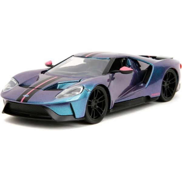 JAD35192 - FORD GT 2017 Azul PINK SLIPS - 1