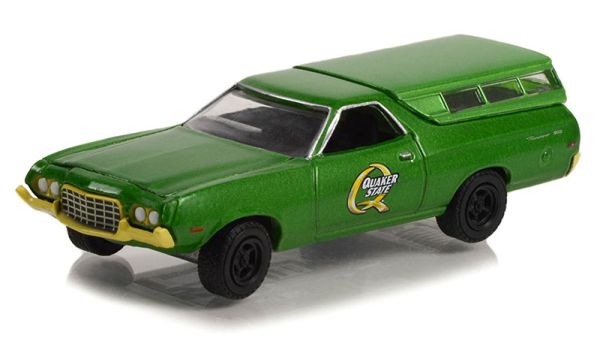 GREEN35240-B - FORD Ranchero 500 1972 QUAKER STATE della serie BLUE COLLAR in blister - 1