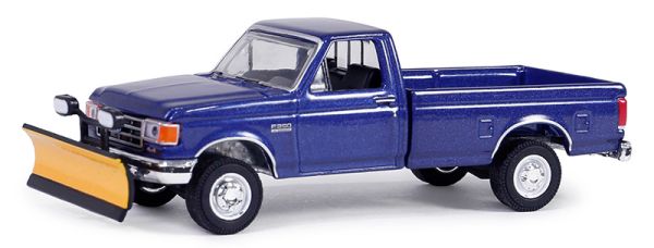 GREEN35280-E - 1991 FORD F-250 XL Blu della serie BLUE COLLAR in blister - 1